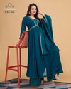 Prisha By Ff Stylish Look Viscose Chinon Alia Cut Readymade Suits Wholesale Shop In Surat